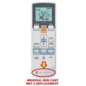 Friedrich OEM Remote Control For MW12Y3H (AR-RAE1U)